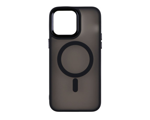 Чохол TPU+PC Space Magnetic Color with Magsafe для iPhone 14 Колір Black 2020000341109