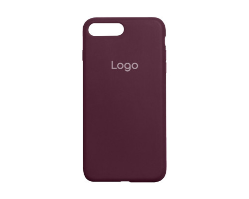 Чохол Silicone Case Full Size (AA) для iPhone 7 Plus/8 Plus Колір 42.Maroon 2020000149675