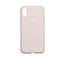 Чохол Silicone Case Full Size (AA) для iPhone X/Xs Колір 19.Pink sand 2020000149217