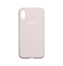 Чохол Silicone Case Full Size (AA) для iPhone X/Xs Колір 19.Pink sand 2020000149217