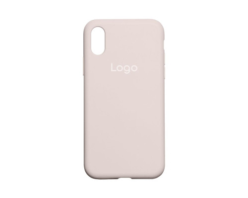 Чохол Silicone Case Full Size (AA) для iPhone X/Xs Колір 19.Pink sand 2020000149217