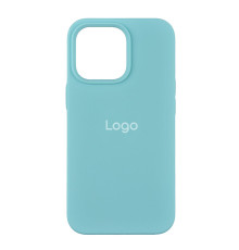 Чохол Silicone Case Full Size (AA) для iPhone 13 Pro Колір 64.Light Cyan 2020000282709