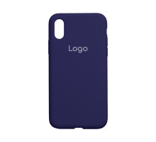 Чохол Silicone Case Full Size (AA) для iPhone X/Xs Колір 34.Purple 2020000150763