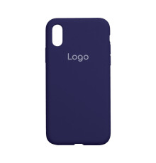 Чохол Silicone Case Full Size (AA) для iPhone X/Xs Колір 34.Purple 2020000150763