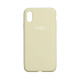 Чохол Silicone Case Full Size (AA) для iPhone X/Xs Колір 29.Gold 2020000420859