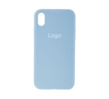 Чохол Silicone Case Full Size (AA) для iPhone Xr Колір 58.Sky blue 2020000235064