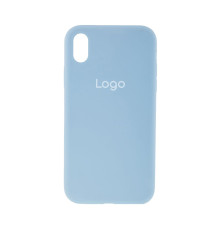 Чохол Silicone Case Full Size (AA) для iPhone Xr Колір 58.Sky blue 2020000235064