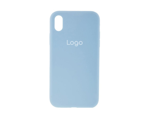 Чохол Silicone Case Full Size (AA) для iPhone Xr Колір 58.Sky blue 2020000235064