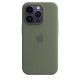 Чохол Silicone Case with MagSafe для iPhone 14 Pro Колір 03.Chalk Pink