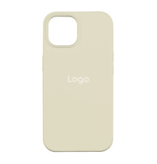 Чохол Silicone Case Full Size (AA) для iPhone 14 Колір 11.Antique White 2020000360469