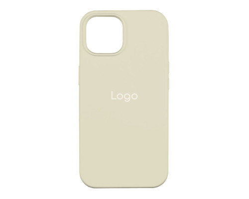 Чохол Silicone Case Full Size (AA) для iPhone 14 Колір 11.Antique white 2020000360469