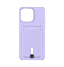 Чохол TPU Colorfull Pocket Card для iPhone 15 Plus Колір 39.Elegant purple 2020000358367