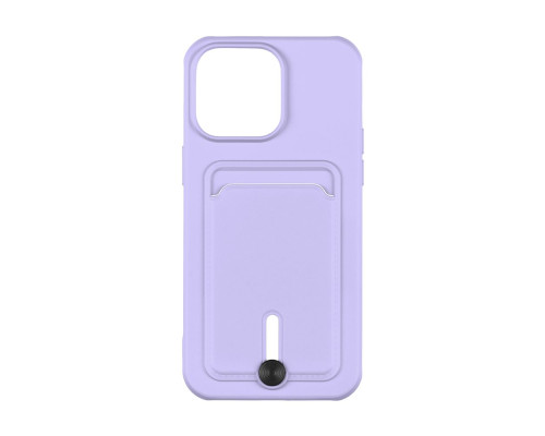 Чохол TPU Colorfull Pocket Card для iPhone 15 Plus Колір 39.Elegant purple 2020000358367