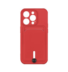 Чохол TPU Colorfull Pocket Card для iPhone 14 Pro Колір 14.Red 2020000358794