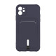 Чохол TPU Colorfull Pocket Card для iPhone 12 Колір 08.Dark blue