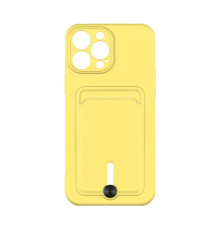 Чохол TPU Colorfull Pocket Card для iPhone 14 Pro Max Колір 04.Yellow 2020000358701