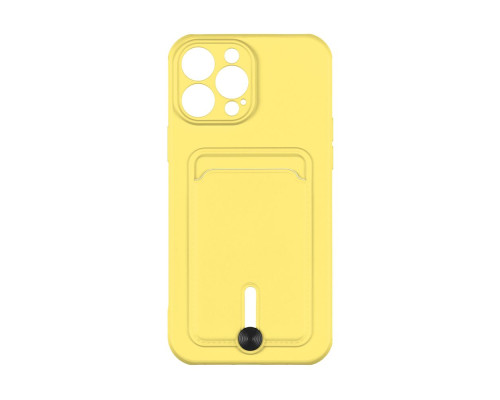 Чохол TPU Colorfull Pocket Card для iPhone 14 Pro Max Колір 04.Yellow 2020000358701