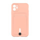 Чохол TPU Colorfull Pocket Card для iPhone 11 Колір 19.Pink sand