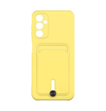 Чохол TPU Colorfull Pocket Card для Samsung Galaxy A14 4G/5G Колір 04.Yellow 2020000358305