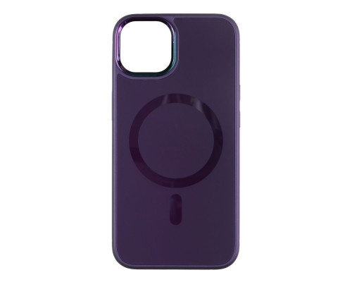 Чохол AG-Glass Chrome Camera with Magsafe для Iphone 13 Колір Purple 2020000341918