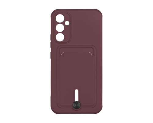 Чохол TPU Colorfull Pocket Card для Samsung Galaxy A34 5G Колір 42.Maroon 2020000358107