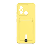 Чохол TPU Colorfull Pocket Card для Xiaomi Redmi 12C Колір 04.Yellow 2020000357902