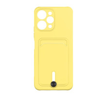 Чохол TPU Colorfull Pocket Card для Xiaomi Redmi 12 Колір 04.Yellow 2020000357988