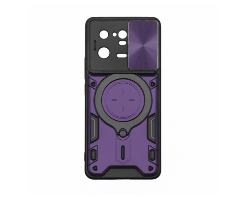 Чохол TPU+PC CamCap Armor with Ring для Xiaomi 13 Pro Колір Purple 2020000361732