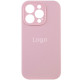 Чохол Silicone Case Full Size with Frame для iPhone 15 Pro Max Колір 28.Lavender grey 2020000386704