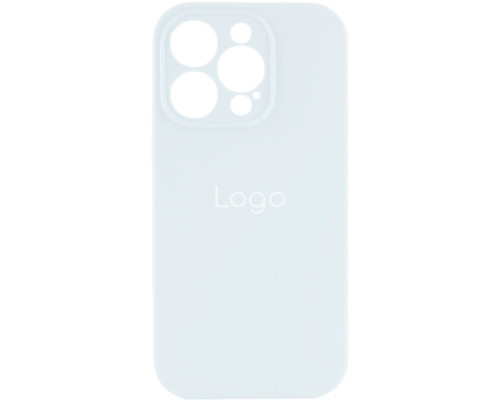 Чохол Silicone Case Full Size with Frame для iPhone 15 Pro Max Колір 09.White 2020000371380