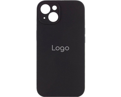 Чохол Silicone Case Full Size with Frame для iPhone 15 Plus Колір 18.Black 2020000371137