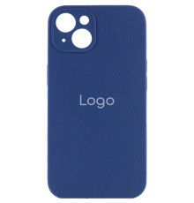 Чохол Silicone Case Full Size with Frame для iPhone 15 Колір 70.Deep Navy 2020000386919