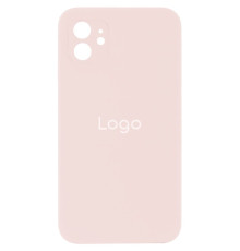 Чохол Silicone Case Full Size with Frame для iPhone 12 Колір 81.Chalk Pink 2020000350217