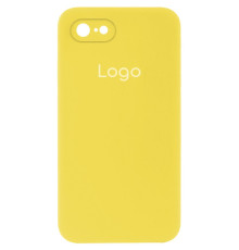 Чохол Silicone Case Square Full Camera для iPhone 7/8/SE 2020 Колір 50.Canary yellow 2020000348443