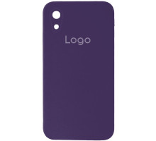 Чохол Silicone Case Square Full Camera для iPhone Xr Колір 34.Purple 2020000348085