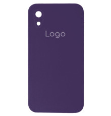 Чохол Silicone Case Square Full Camera для iPhone Xr Колір 34.Purple 2020000348085