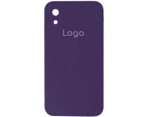 Чохол Silicone Case Square Full Camera для iPhone Xr Колір 34.Purple 2020000348085