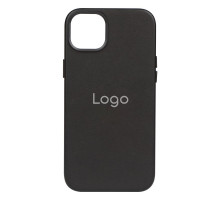 Чохол Leather Case для iPhone 14 Колір Midnight 2020000310402