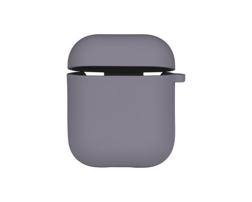 Чохол Silicone Case with microfibra для Airpods 1/2 Колір 43.Grape 2020000368021