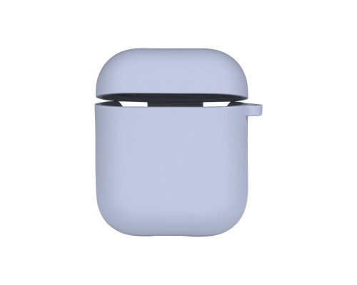 Чохол Silicone Case with microfibra для Airpods 1/2 Колір 43.Grape 2020000368021