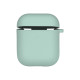 Чохол Silicone Case with microfibra для Airpods 1/2 Колір 43.Grape 2020000368021