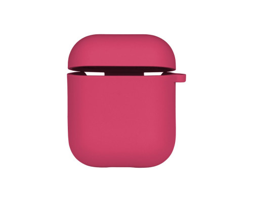 Чохол Silicone Case with microfibra для Airpods 1/2 Колір 43.Grape 2020000368021