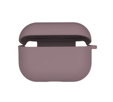 Чохол Silicone Case with microfibra для Airpods Pro Колір 28.Lavender grey