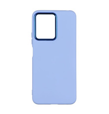 Чохол Silicone Cover Metal frame (AA) для Xiaomi Redmi Note 12 4G Колір 58.Sky Blue 2020000364313