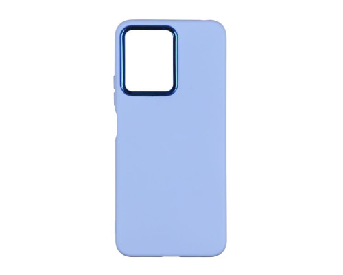 Чохол Silicone Cover Metal frame (AA) для Xiaomi Redmi Note 12 4G Колір 58.Sky Blue 2020000364313