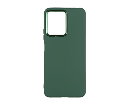 Чохол Silicone Cover Metal frame (AA) для Xiaomi Redmi Note 12 Pro+ 5G Колір 45.Army green 2020000364207