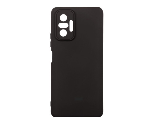 Чохол Silicone Cover Full Camera (A) для Xiaomi Redmi Note 10 Pro / 10 Pro Max Колір 18.Black 2020000351528