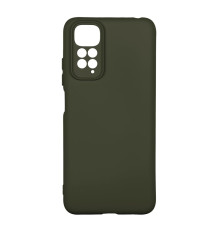 Чохол Silicone Cover Full Camera (A) для Xiaomi Redmi Note 11 (Global) / Note 11S Колір 71.Dark Green 2020000351351