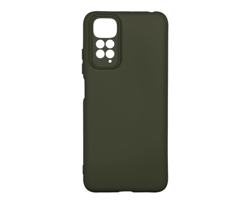 Чохол Silicone Cover Full Camera (A) для Xiaomi Redmi Note 11 (Global) / Note 11S Колір 71.Dark Green 2020000351351