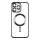 Чохол TPU Metallic Chrome Full Camera with Magsafe для Iphone 11 Колір Chrome Black 2020000384601